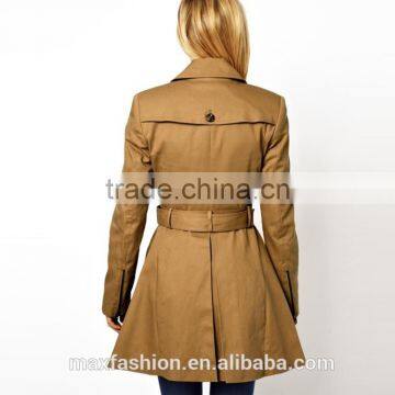 China Custom-made Winter Coat,OEM Brand Fashionable Lady Coat,2015 Hot-sale Trench Coat for Women photo-4