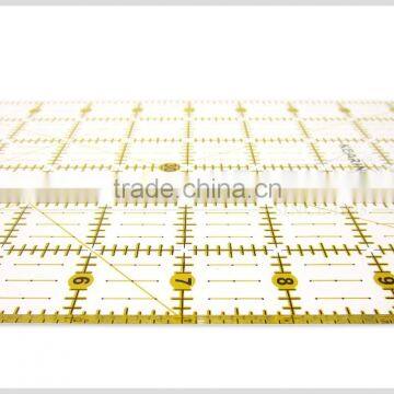 Kearing Pro 12*6 Inches Acrylic Fabric Patchwork Quilting Ruler With Grid Scale Angle for Sewing Dressmaking#KPR1206 photo-4