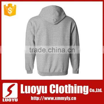 Wholesale Custom Grey Hoodies With Zip photo-3