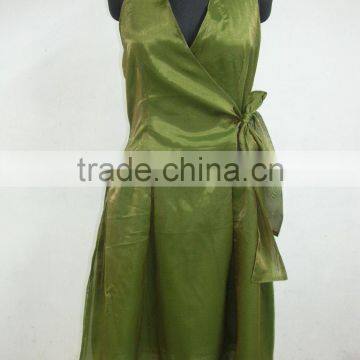 Ladies green dress