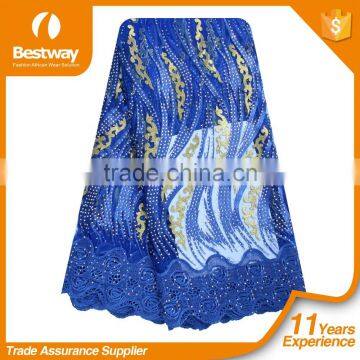 Bestway 2016 Fashion Wholesale Price Frence Lace Fabric With Stones FL1159-3 photo-4