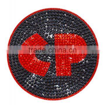 Rainbow Peace Rhinestone Sticker Eco-friendly Acrylic Stone Printing Plastic Sticker For Phone Decoration photo-5