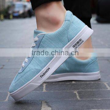 Multiple Color Options Linen Men's Casual Canvas Shoes photo-6