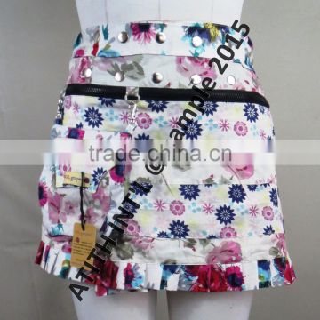 Printed PatchPrill Reversable Skirt