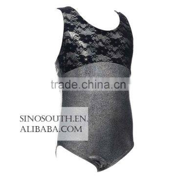 2017 Kids Girl's Sparkle Leotard Ballet Shiny Lace Leotard photo-3