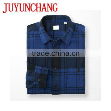 Latest plaid shirt designs boys shirts flannel shirts with top quality