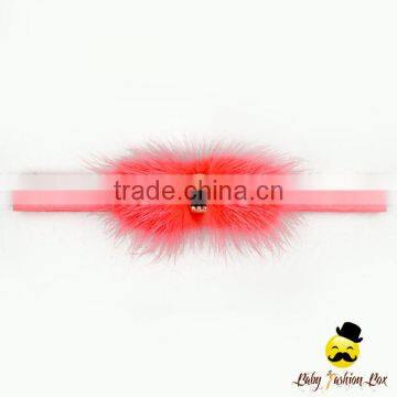 FDK269 Lovebaby Cheap Baby Girls Sequin Plastic With Hairy Kids Girls Headbands photo-5