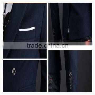 Wholesale Spring Latest Fashion Design Casual Handsome Men Tuxedo Suit photo-6