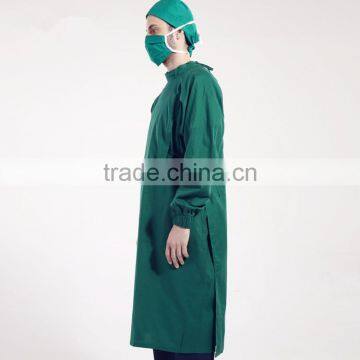 Guangzhou Hospital Wear Factory Nurse Medical Green Long Surgical Uniform photo-3