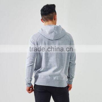 Custom Muscle Fit Polar Gym Jacket Men Fleece Sweatshirt Pullover Hoodie photo-3