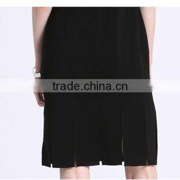 Factory Customized Unique One Shoulder Sexy High Grade Lace Stitching Elegant Fringed Design Pertty Party Dress photo-6