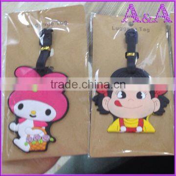 Fashion Custom Gift Airplane Soft Pvc pu Leather Luggage Tags photo-4