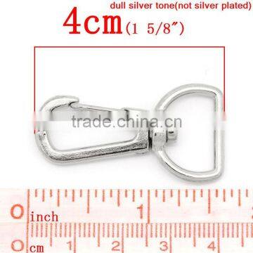 High Quality Silver Tone Carabiner Swivel Clasps For Key Ring photo-2