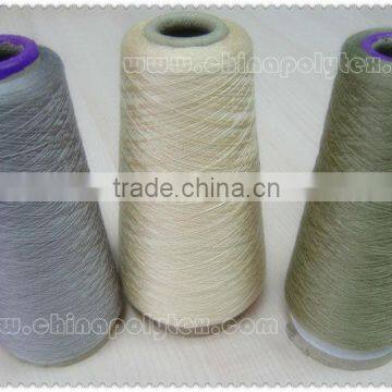 recycled polyester spun yarn 18S/1, 20S/1, 24S/1,30S/1, 32S/1, 40S/1