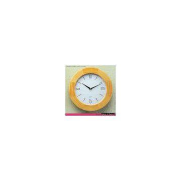 Round Wooden Wall Clock