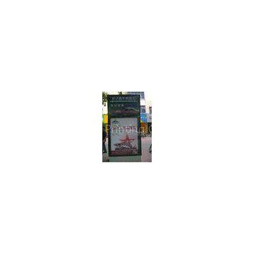 Outdoor vivid color bus shelter media wraps stop transportation advertising banner