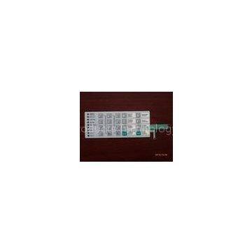 Moisture Proof Embossed PET Flexible Membrane Touch Switch  100M