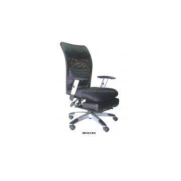 SC-2163-1-1 Office Chair, Made of Mesh Fabric and PU Leather