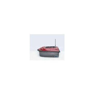 Red Twin Propeller Remote Control Fish Finder Bait Boat With Audible Alarm System RYH-001C