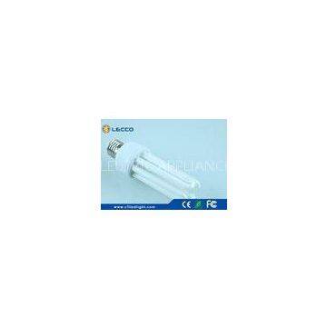 Compact 4 Pin Cfl Bulb Light , E27 Cfl Bulb 18 Wattage For Room / Shop