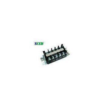 Pitch 14.00mm Rail Mounted Barrier Terminal Block for PCB , Power Supply 600V 40A