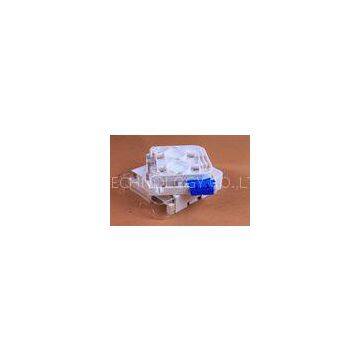 2 Ports Mini FTTH Terminal Box Fiber Outlet With 0.9mm / 2.0mm / 3.0mm Optical Cable