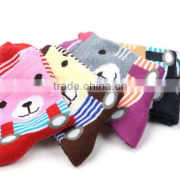 Women Cute Bear Cotton Socks photo-2