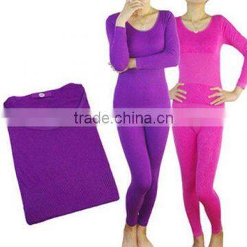 polyester thermal underwear long johns for wemen
