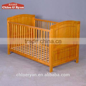 Multi-purpose Baby Bed Wooden Antique Baby Crib photo-2