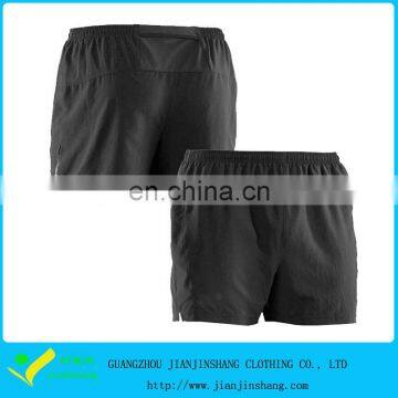 Lightweight Nylon Black Color Running Wokout Sports Shorts Wholesale