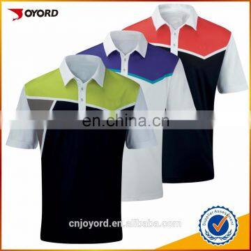 New 2017 Wholesale Clothing Design Custom T Shirt Printing Your Logo Sublimated Polo Shirt