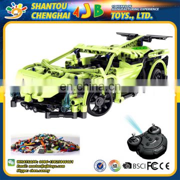 C51007W 453 pcs remote control ABS blocks car rc building block sportscar