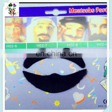 Halloween Fancy Dress Funny Black Party Fake Beard Moustache HPC-0396