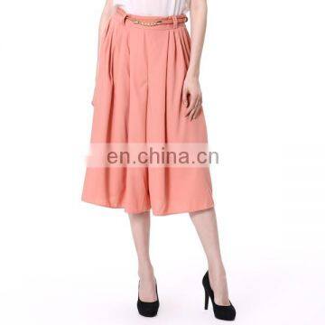 Wide leg pants Chiffon pant suits Women wide leg trouser