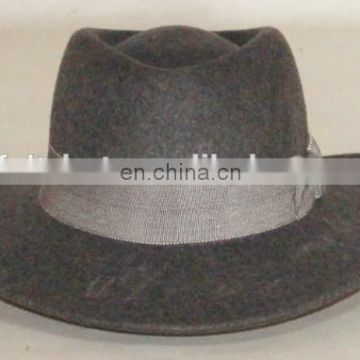 Mix gey cowboy hat, fedora hat