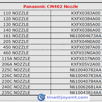 Panasonic 110S Nozzle N610017371AC