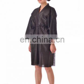 Sanitary disposable nonwoven kimono coat china supplier