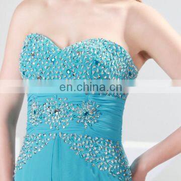 Grace Karin Elegant Off Shoulder Long Chiffon Evening Dress 2015 CL4417 photo-4