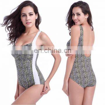 Classic Pratical Design One Piece sexy swimwear for mature women