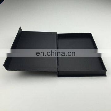 2016 shenzheng hot sale high quality black color and cmyk logo printing packing box