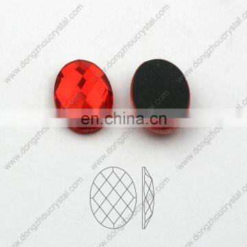 DZ-1032 Flat Back Crystal Glass Stones for Wedding Dresses