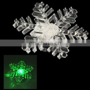 Colorful Snow Flake Light Ornament led christmas light outdoor outdoor christmas decorations