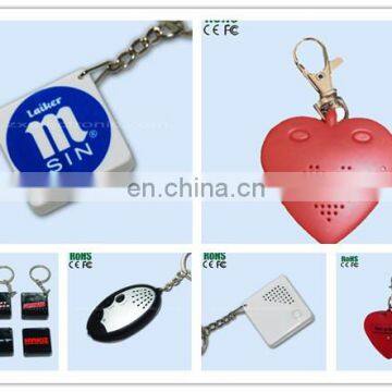 10secs to 270secs Small Size With Logo Prerecorded Sound Keychain