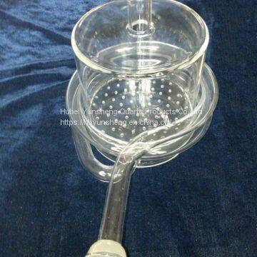 Heat Resistant Fused Quartz Glass Labware/quartz Labware dish \quartz cuvette