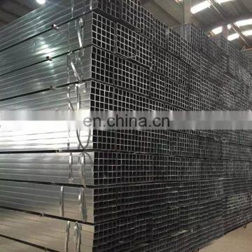 100*100mm galvanized square tube/Carbon steel pipe and MS square tube price list