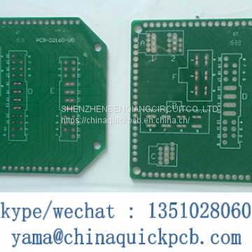 Hasl & carbon printing 4 layer printed pcb circuit boards