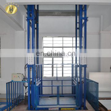 7LSJC Shandong SevenLift china hydraulic 1500kg material trolley elevator lifts