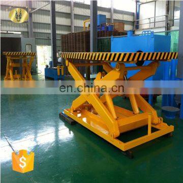 7LSJG Shandong SevenLift Fixed Hydraulic Scissor Lift Platform Used for Cargo