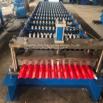 Metal Roofing Corrugated Steel Sheet Wall Panel Tile Making Machine photo-4
