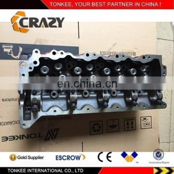 HINO J05E engine cylinder head assy For kobelco EXCAVATOR SK200-5 SK250-8